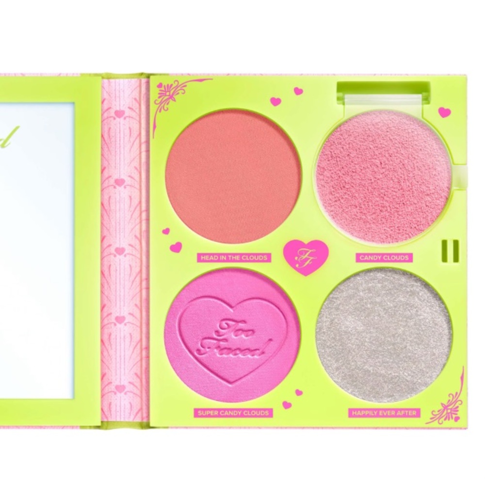 Too Faced Fairytale Crush Blush & Highlighter Set exclusive shades & formula